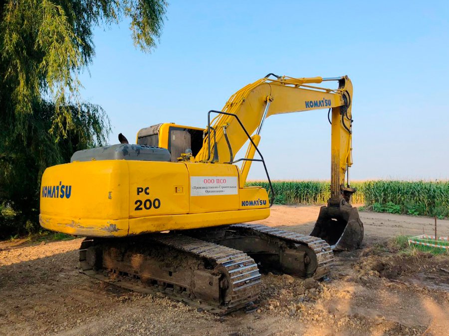 Аренда экскаватора Komatsu PC220