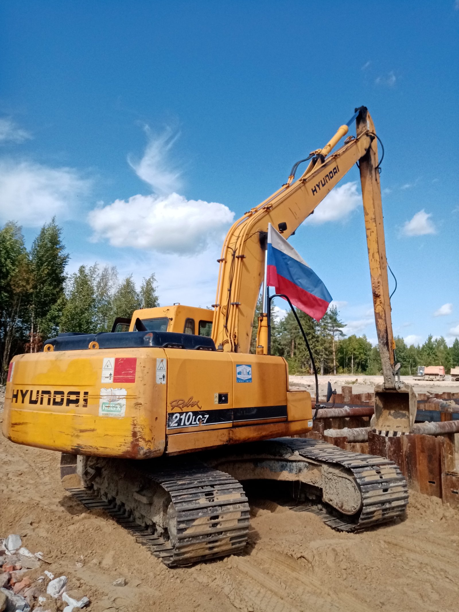 Аренда длиннорукого экскаватора