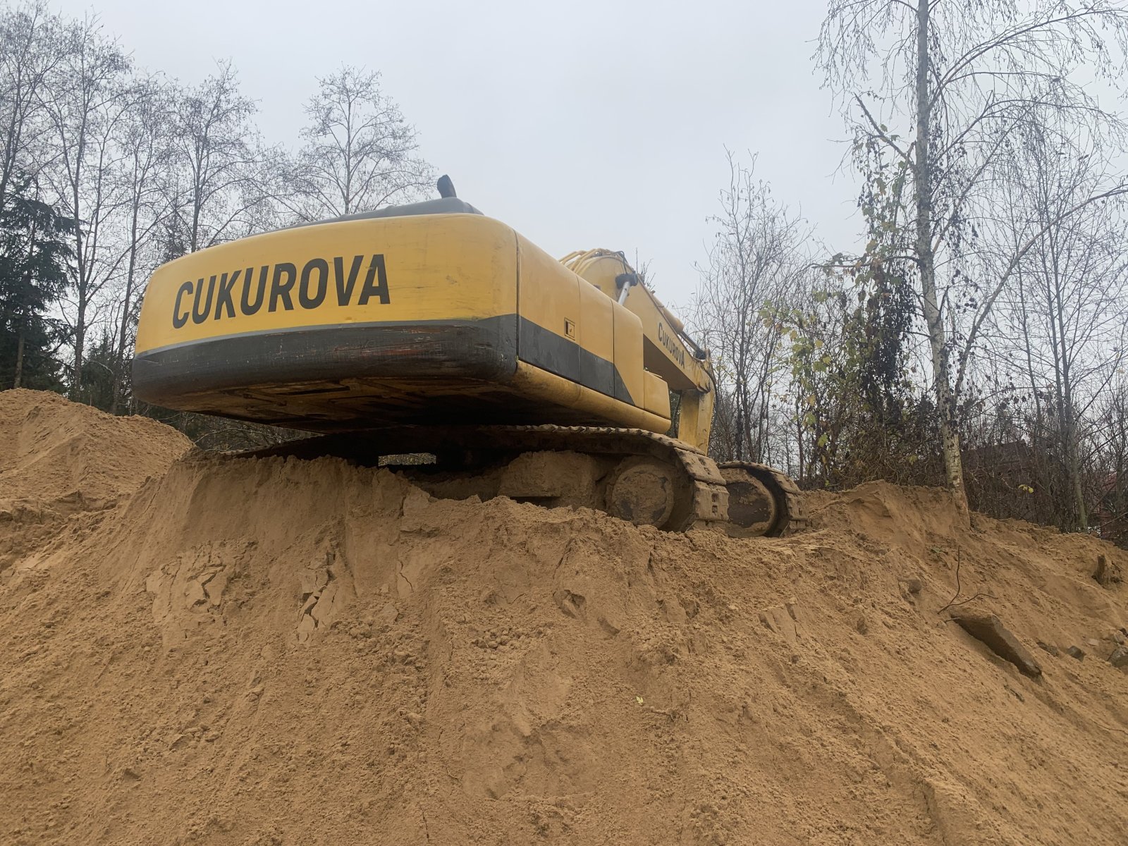 Услуги Гусеничного Экскаватора полноповоротного