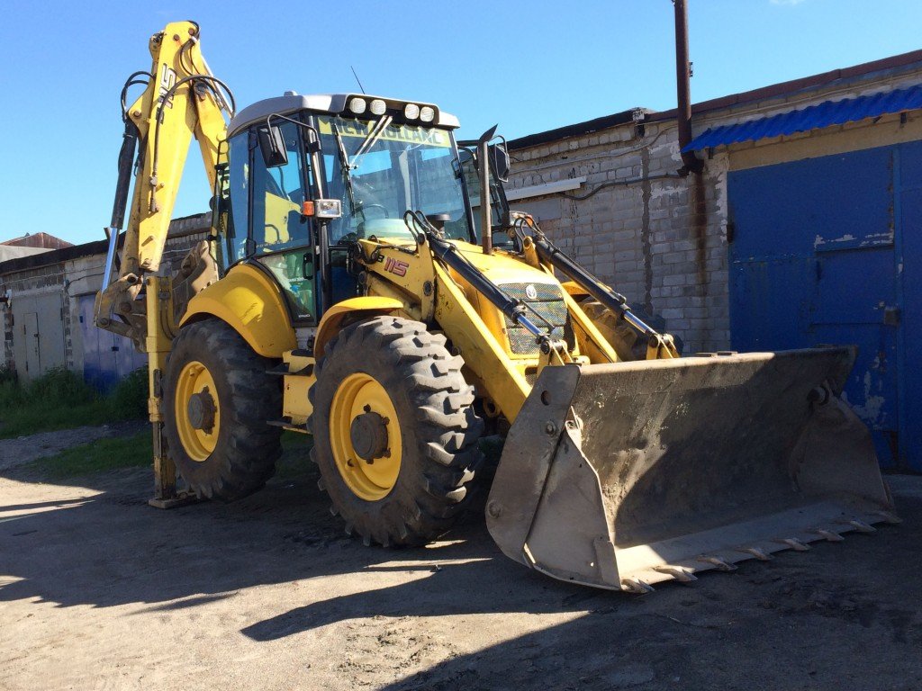 Аренда экскаватора погрузчика New Holland