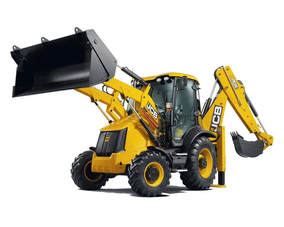 Экскаватор погрузчик JCB 3 CX с гидромолотом