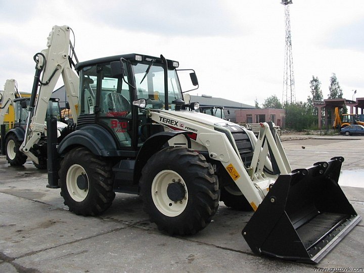 Аренда экскаватора погрузчика Terex 970 Elete