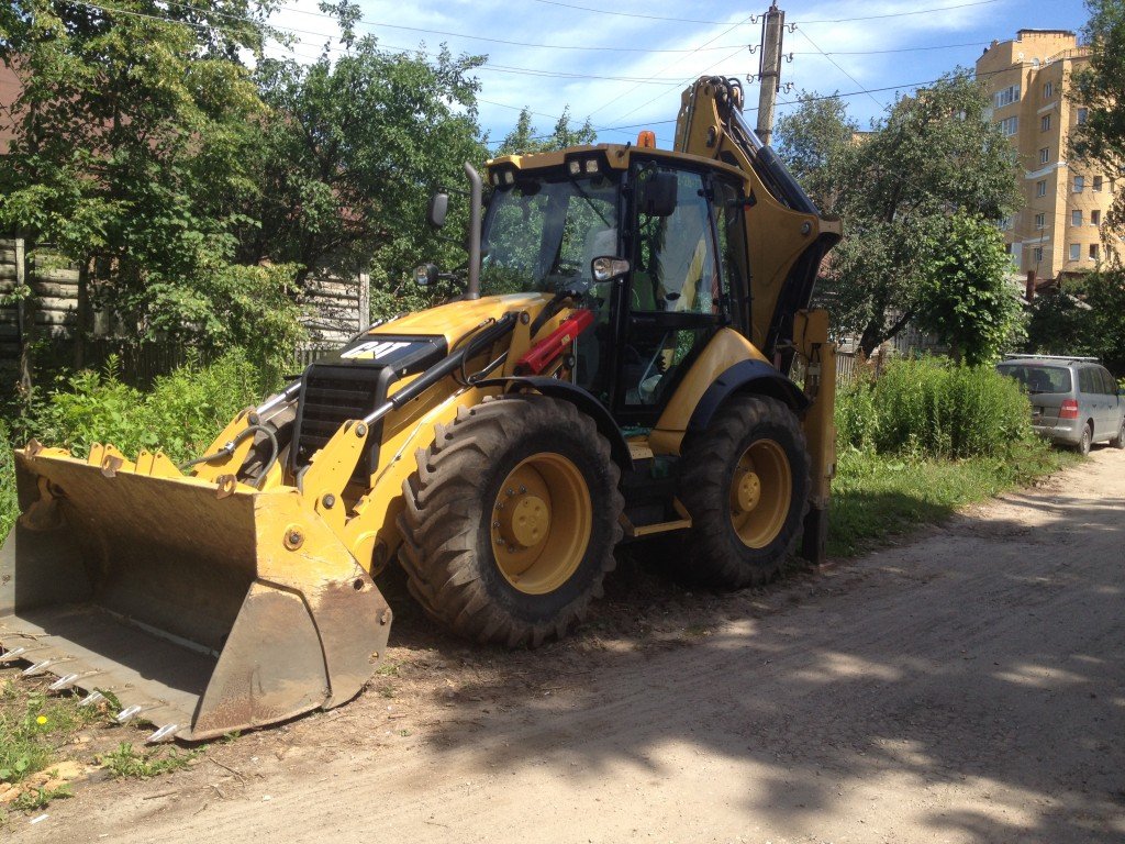 Аренда экскаватора погрузчика CAT 444F недорого
