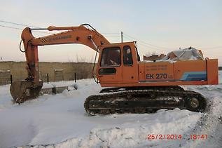 Аренда экскаватора Кранэкс ЕК-270 ва Усинске