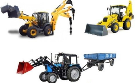 Прокат экскаваторов-погрузчиков JCB 3CX с челюстным ковшом