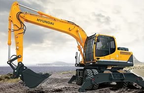 Аренда гусеничного, колесного экскаваторов Hyundai
