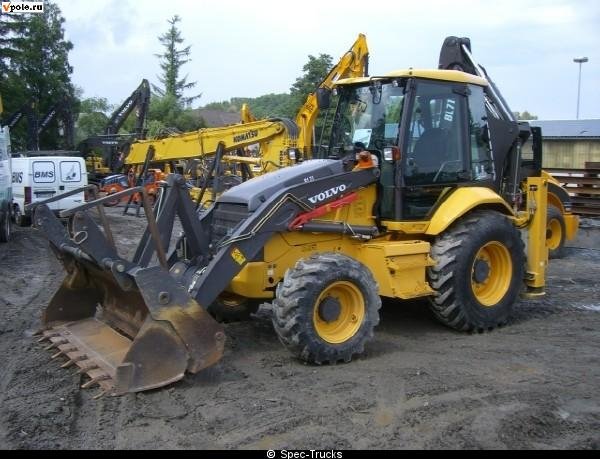 Аренда экскаватора-погрузчика VOLVO BL-71