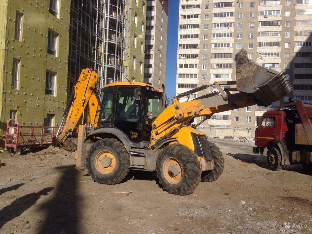 Аренда экскаватора погрузчика