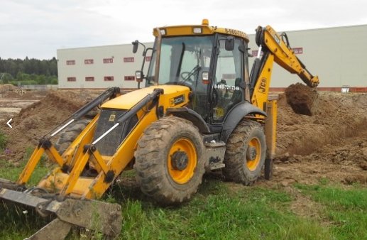 Услуги импортного экскаватора погрузчика jcb 3cx