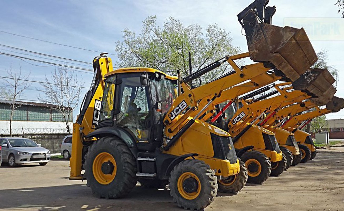 Аренда экскаватора погрузчика jcb3cx услуги