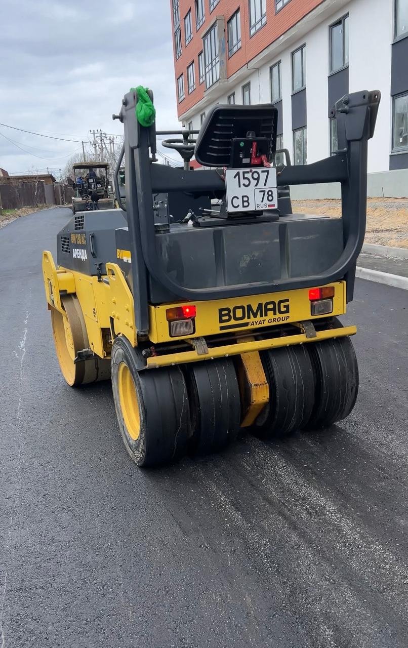 В аренду дорожный комбинированный каток BOMAG BW 1