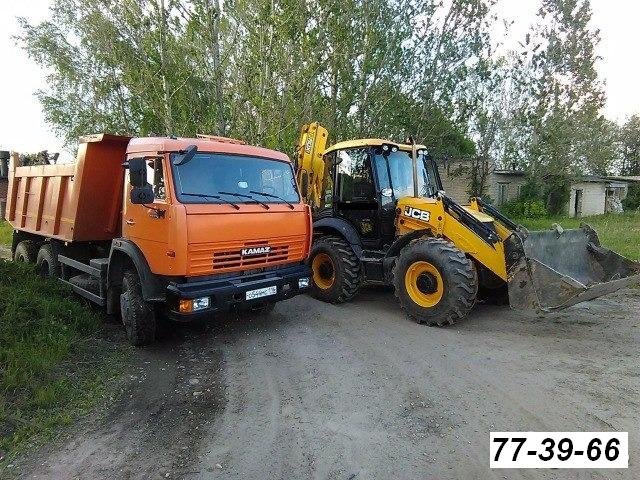 Услуги экскаватора погрузчика 4Х4 Полноприводный
