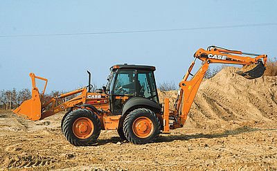 Услуги экскаватора погрузчика case