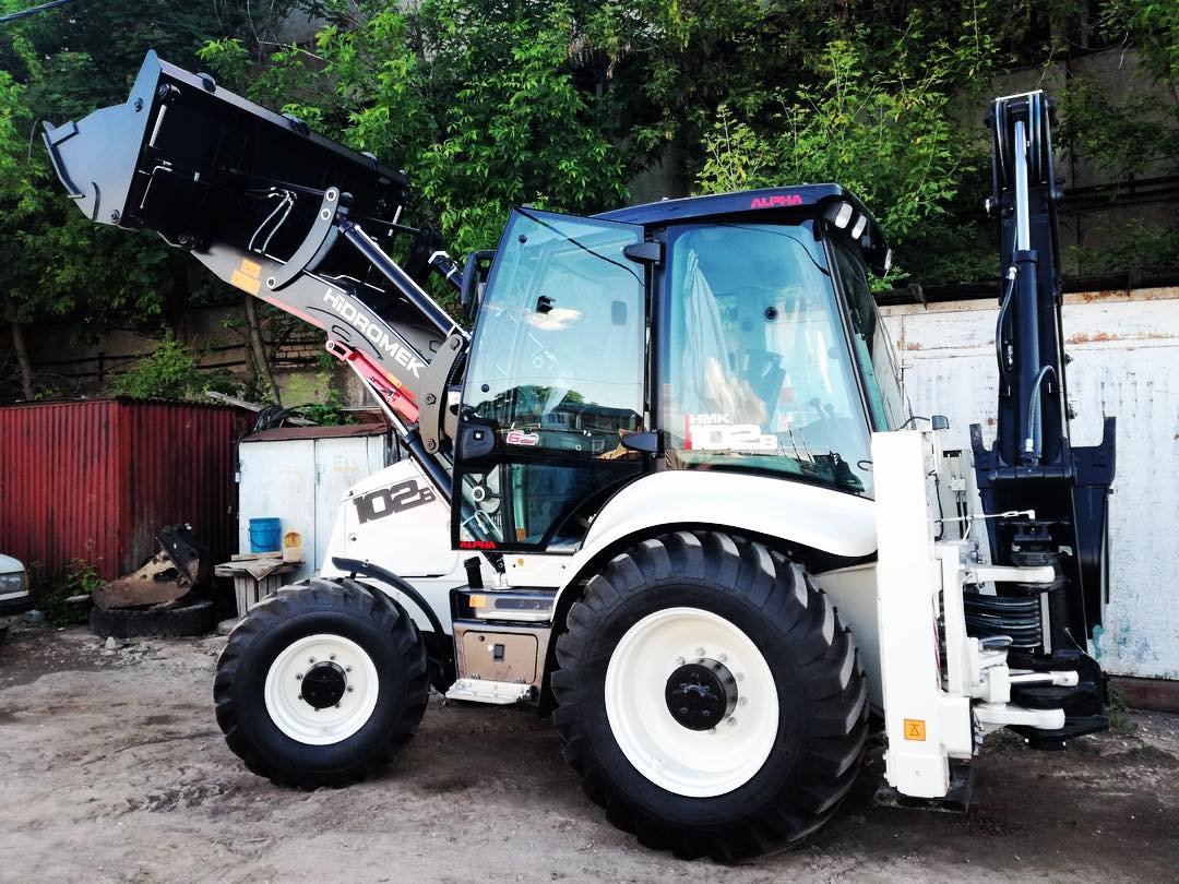 Аренда экскаватора-погрузчика Hidromek HMK 102B