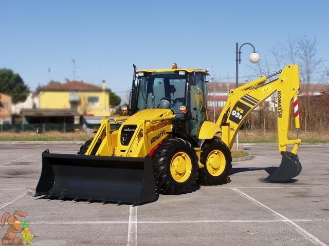 Аренда экскаватора погрузчика Komatsu WB97S