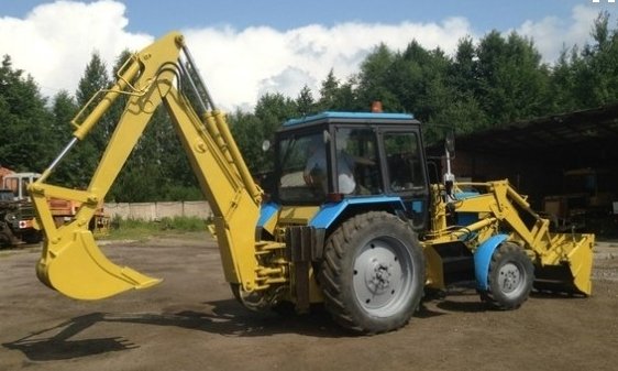 Услуги экскаватора погрузчика