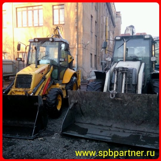 Экскаватор погрузчик в СПБ
