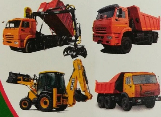 Аренда экскаватора погрузчика JCB Самосвалы 15-20т