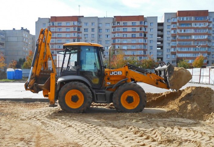 Аренда экскаватора-погрузчика JCB 4CX