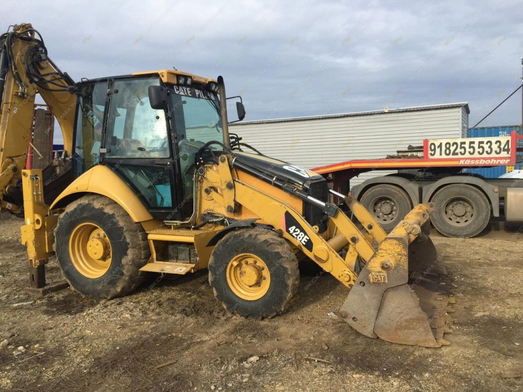 Аренда экскаватора-погрузчика cat 428