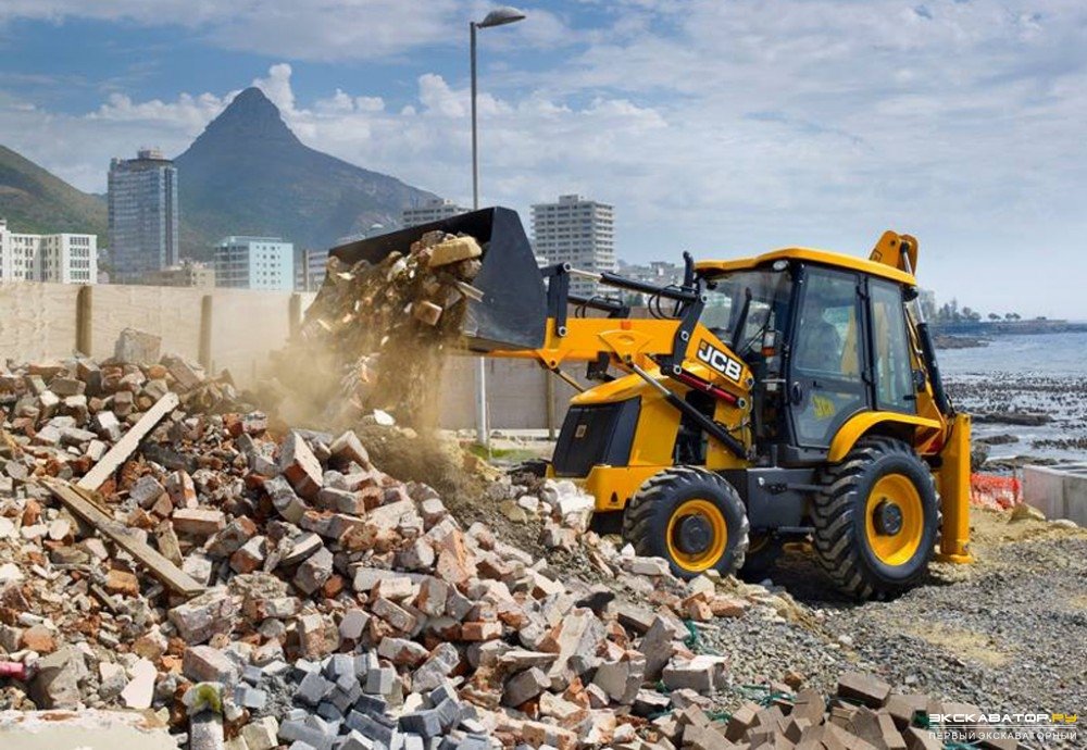 Экскаватор погрузчик JCB 3CX 8000руб