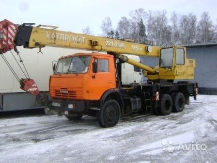 Аренда автокрана Bull 4SX-F грузоподъемностью 25 тонн