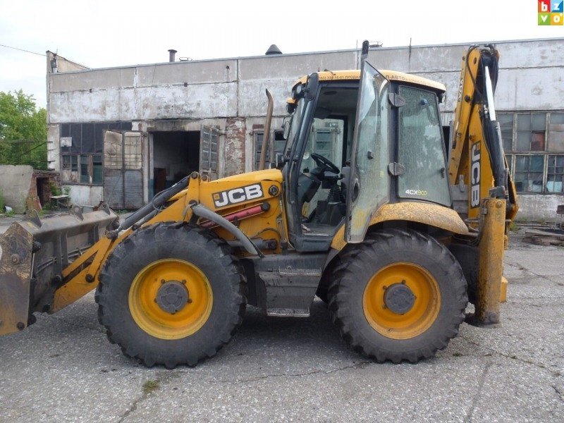 Экскаватор погрузчик JCB4CX услуги аренда заказ