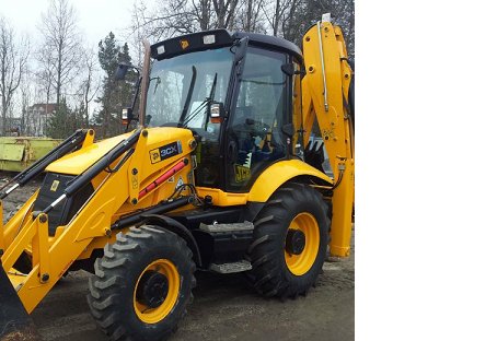 Аренда экскаватора погрузчика JCB3cx гидромолота