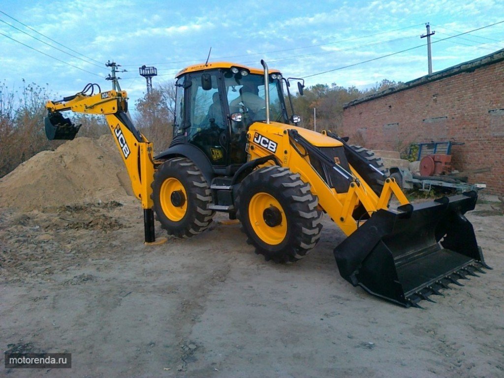 Эксковатор-погрузчик JCB 3-4CX SUPER