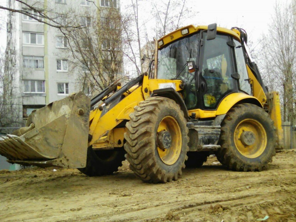 Аренда экскаватора погрузчика jcb 4cx