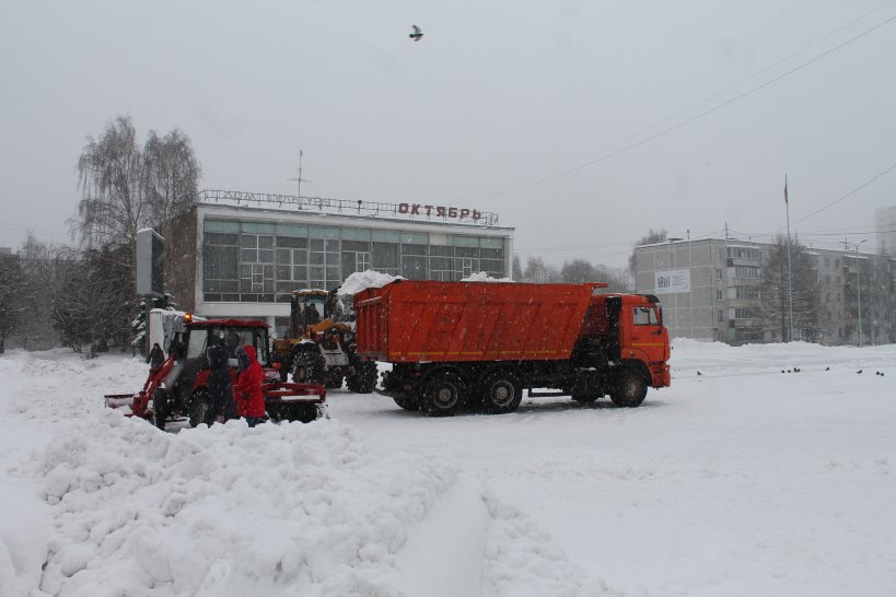 Услуги экскаватора-погрузчика уборка снега