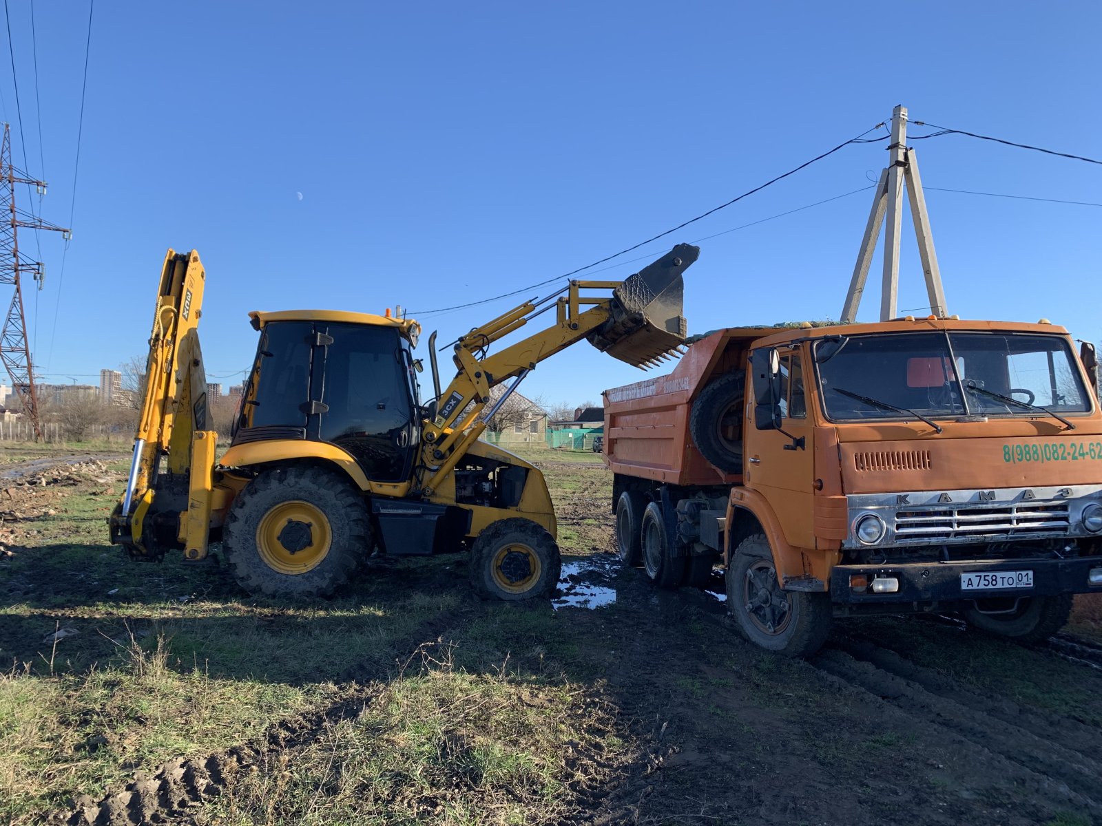 Аренда Экскаватор- Погрузчик JCB