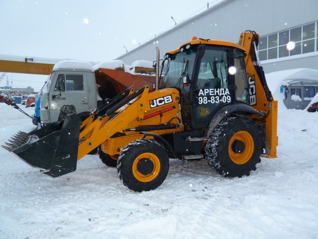 Услуги экскаватора-погрузчика jcb3cx