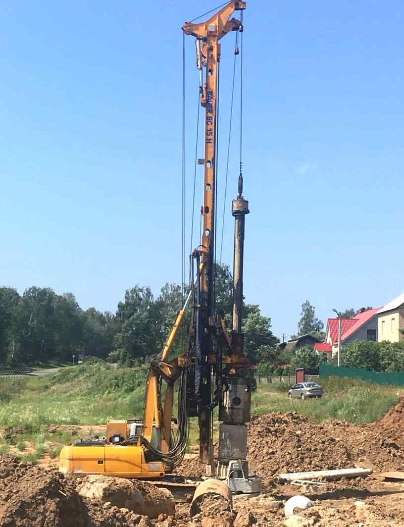 Bauer BG15H аренда, подряд. Буронабивные сваи