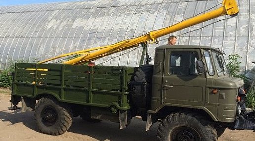Ямобур на шасси газ 66