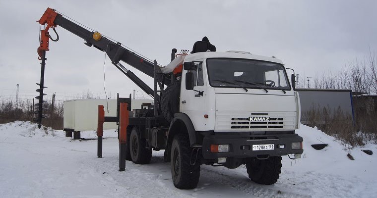 Ямобур Камаз Вездеход
