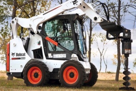 Минипогрузчик Bobcat S530 с буром, 2 шт