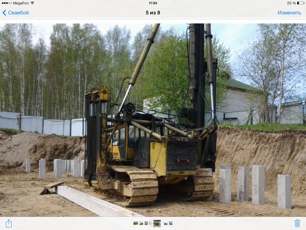 Сваебой работа аренда услуги ХМАО погружение свай