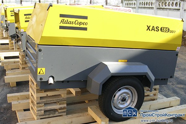 Дизельный компрессор Atlas Copco XAS 185