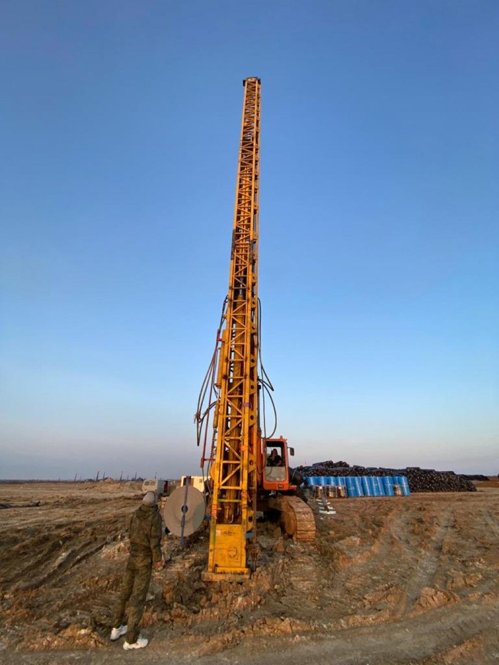 Wick Drain Stitcher ZWD 20. Стабилизатор грунта