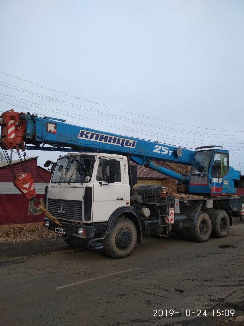 Услуги автокрана 25т. 21м