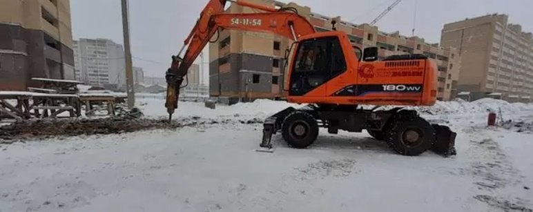 Дробление и размельчение камней, грунта