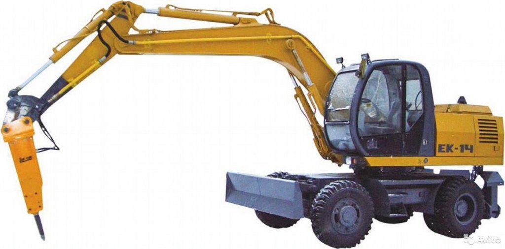 Услуги экскаватора ек-1420 и гидромолота P