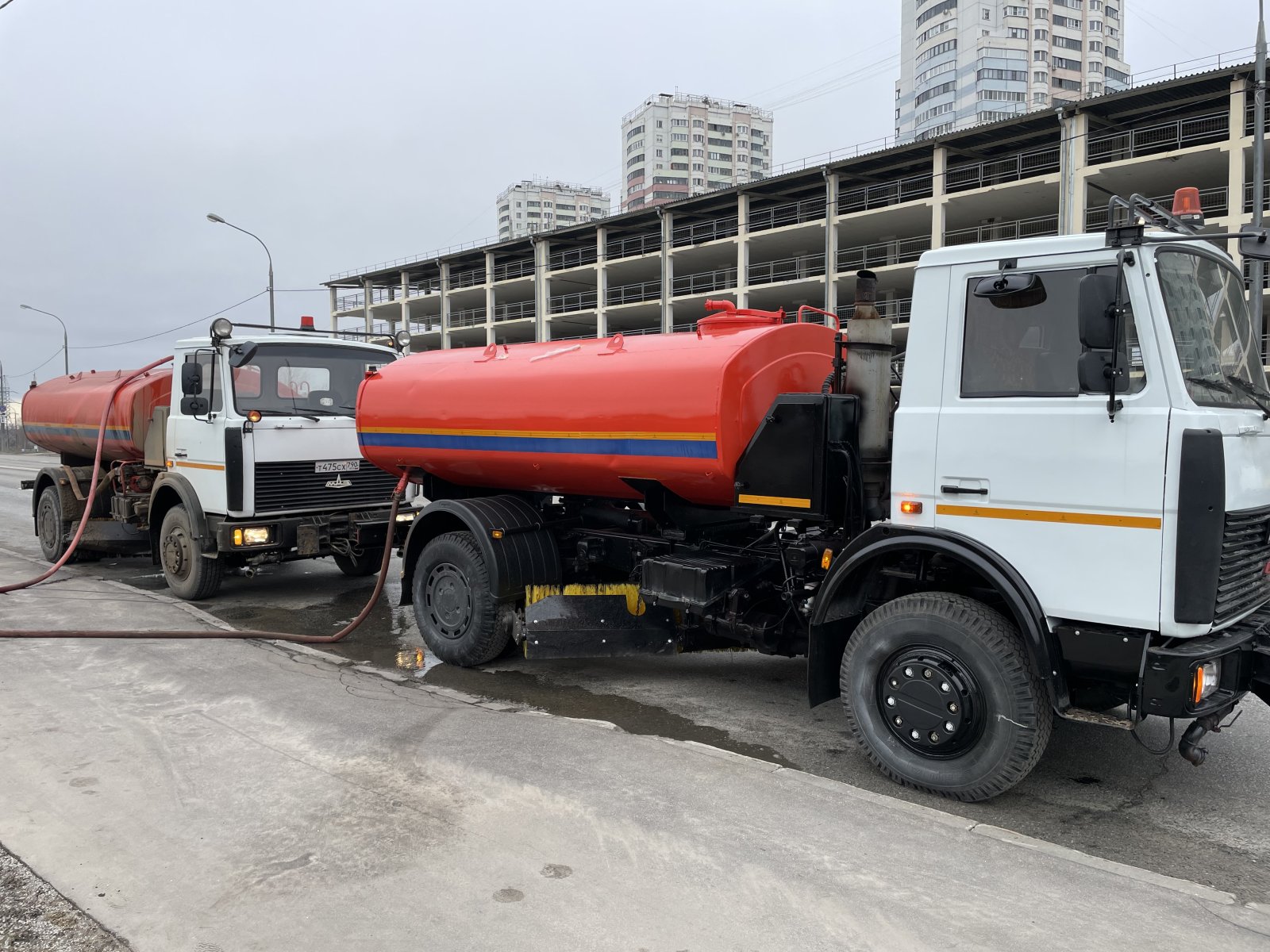 Аренда поливомоечной машины, ВОДОВОЗА, ГНБ