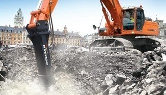 Аренда гусеничного гидромолота