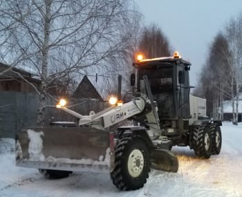 Услуги грейдера, разравнивание дороги